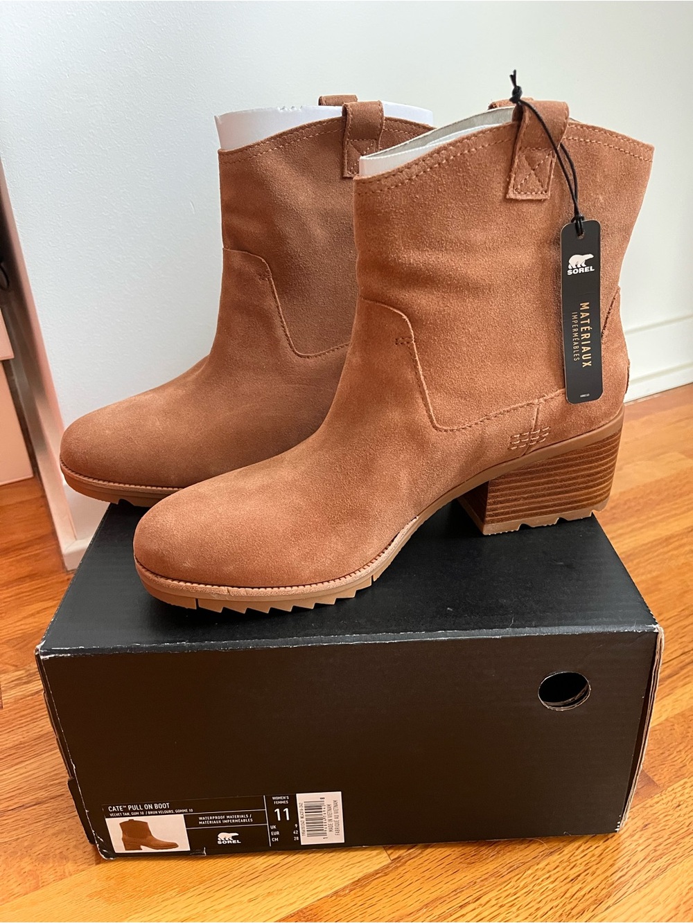 Sorel Women's Brown Suede Ankle Boots